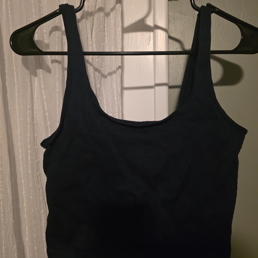 Elegant Dark Blue Camisole Top